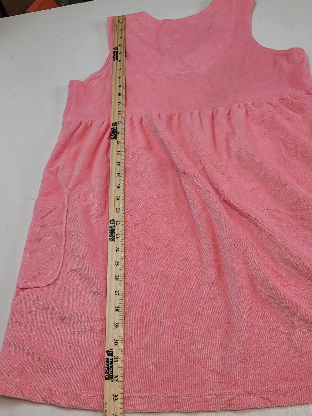 Coral Bay Pink Sleeveless Swim Coverup - Picture 6 of 7
